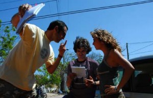 Mark tacher y veronica Orozco en Los protegidos