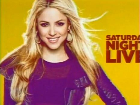 shakira saturday night live